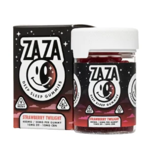ZAZA - D9 Gummies - Strawberry Twilight Sleep Gummies 400mg