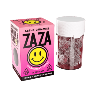 ZAZA - D8 Gummies - Strawberry Fields